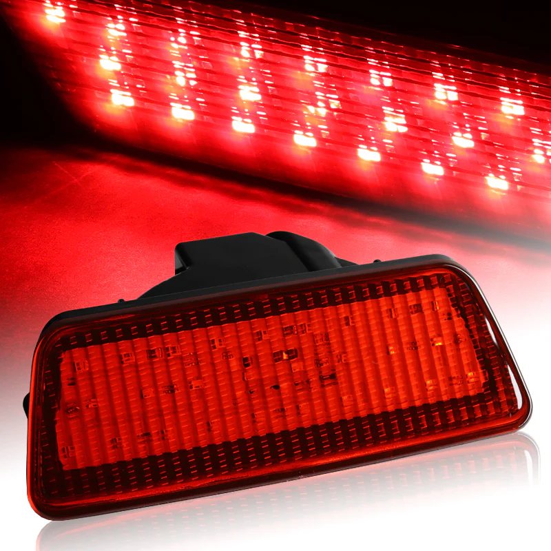 For Nissan Juke / Rogue / Murano LED Tail Light Third 3RD Fog Light Brake Lamp -Red Lens
