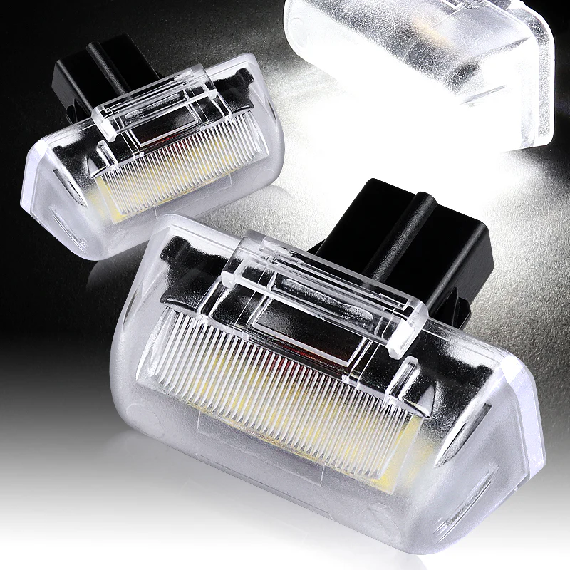 Ford Transit Connect MK6 MK7 6000K Xenon White LED License Plate Lights (2pcs)