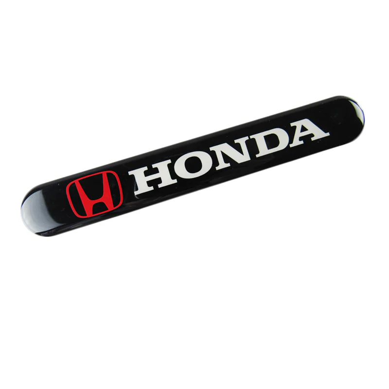 Honda Accord Civic Black Car Door Rear Trunk Side Fenders Bumper Badge Scratch Guard Sticker New 2 pcs - Image 6