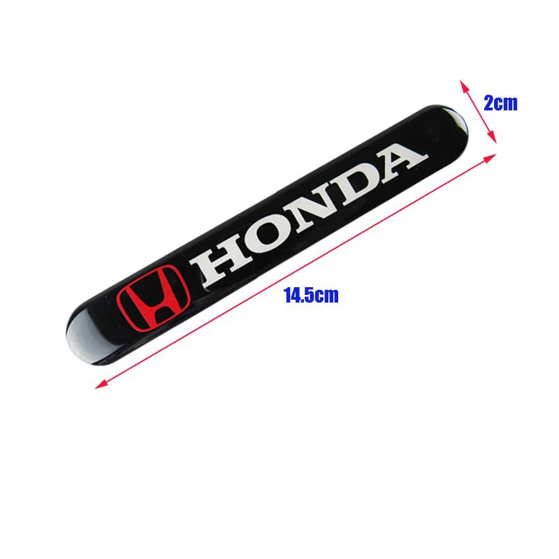 HONDA Set LOGO Emblems with Silver Keychain Wheel Tire Valves Air Caps - US SELLER - Image 5