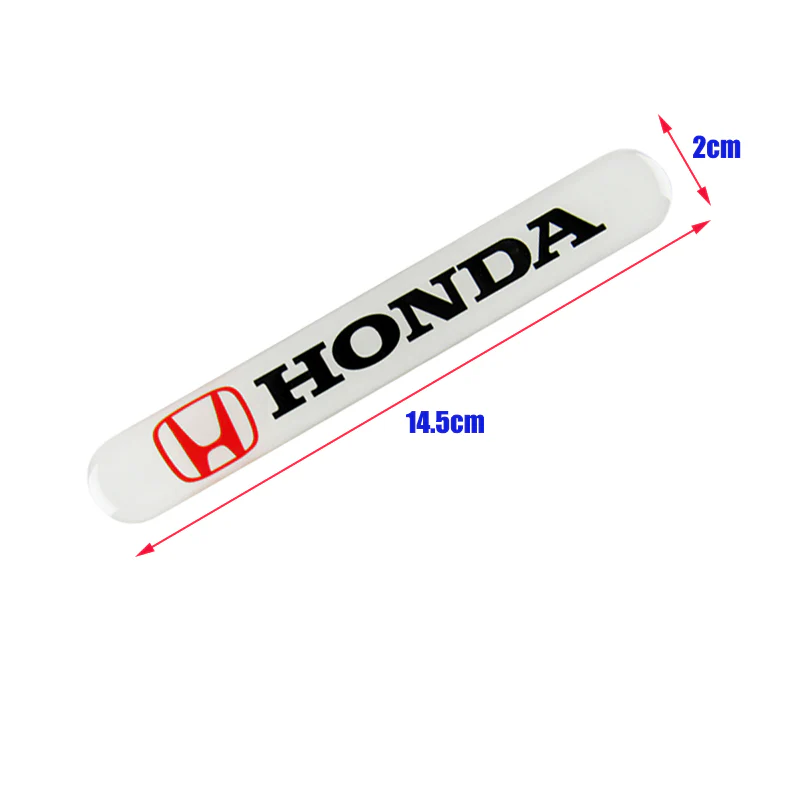 HONDA Set LOGO Emblems with Silver Tire Wheel Valves Air Caps Keychain - US SELLER - Image 5