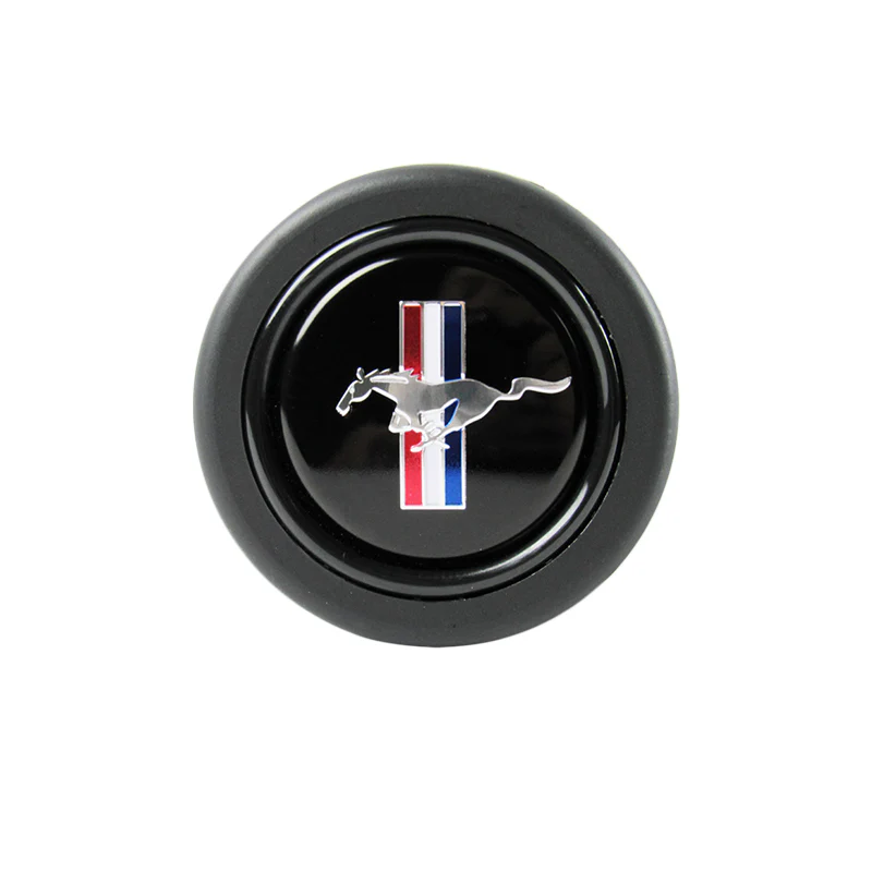 MUSTANG Black Horn Button fits FORD MOMO RAID NRG Steering Wheel Shelby Racing - Image 4