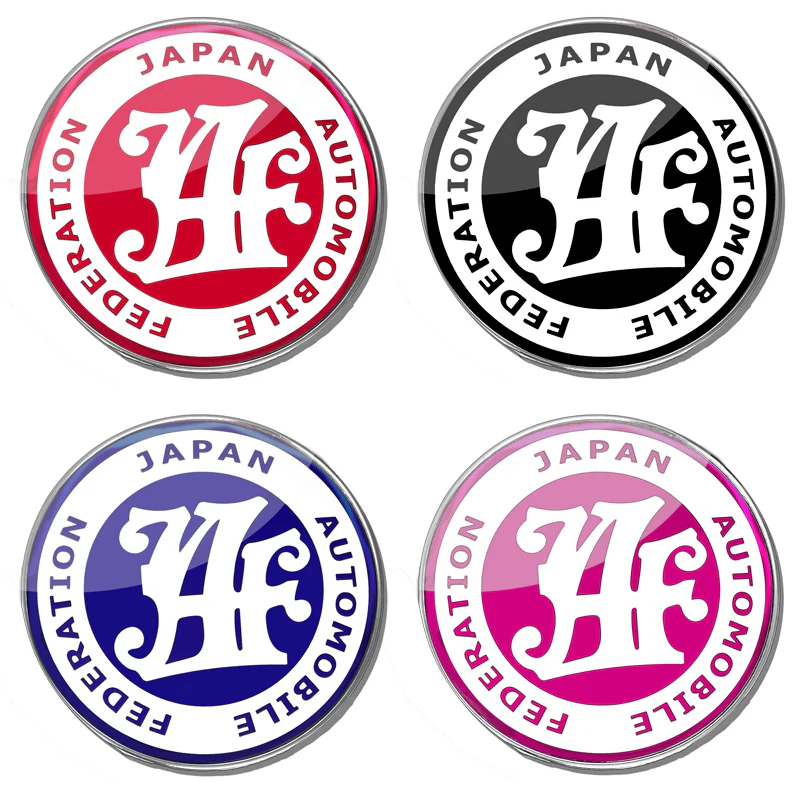 JAF Japan Automobile Federation JDM New Emblem Badge For Toyota Front Grille - Image 4