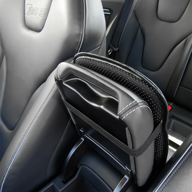 Jaguar Carbon Fiber Look Armrest Cushion - Image 3
