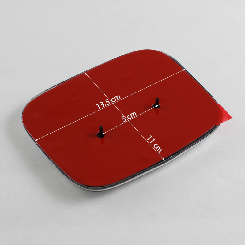 JDM RED & BLACK FRONT REAR NEW EMBLEM BADGE FOR HONDA JAZZ FIT 2019+ - Image 4
