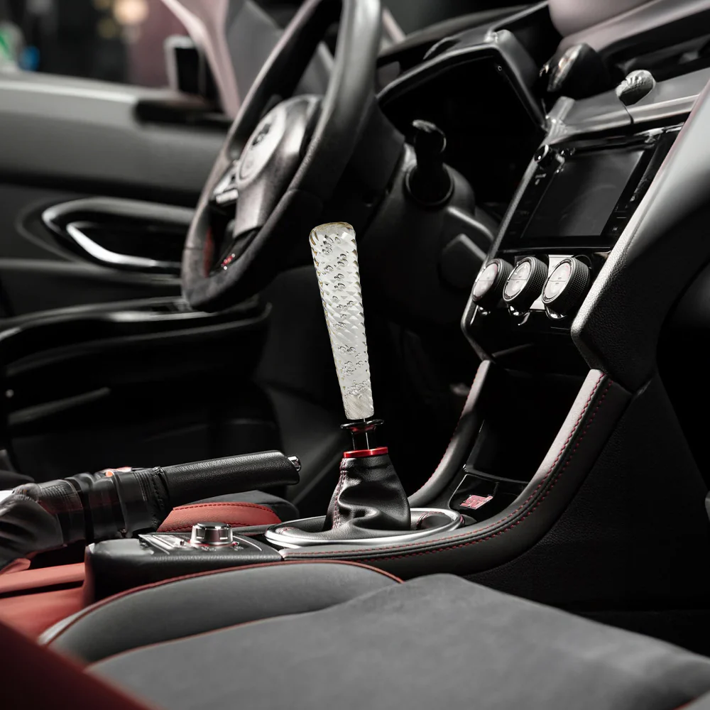 JDM Universal Spiral Crystal VIP Manual Bubble Shifter Shift Knob Head 200mm - Image 17