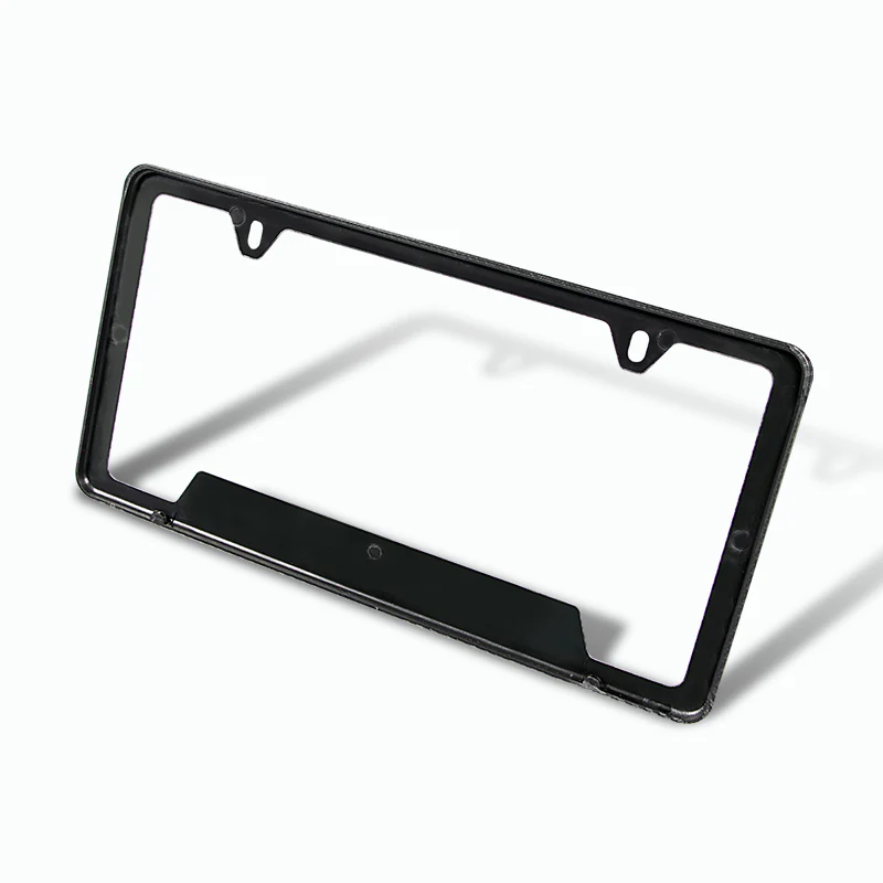 Jeep Carbon Fiber Look License Plate Frame ABS New - Image 5