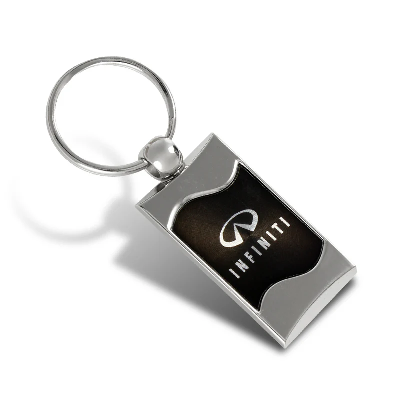 Jeep Logo Red Rectangular Authentic Chrome Key Fob Key ring Keychain Lanyard - Image 28