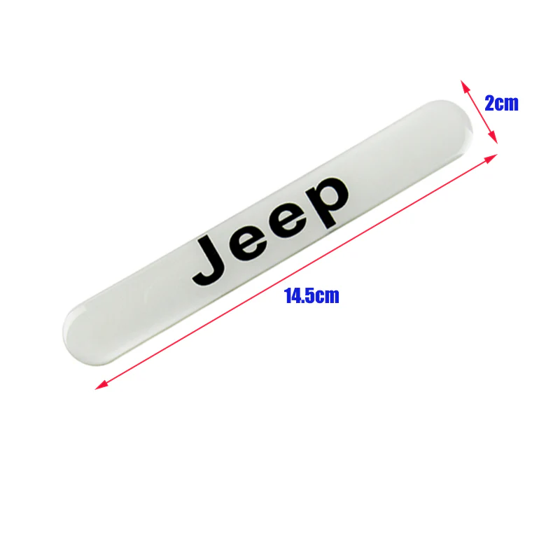 JEEP Set LOGO Emblems with Black Tire Wheel Valves Air Caps Keychain - US SELLER - Image 5