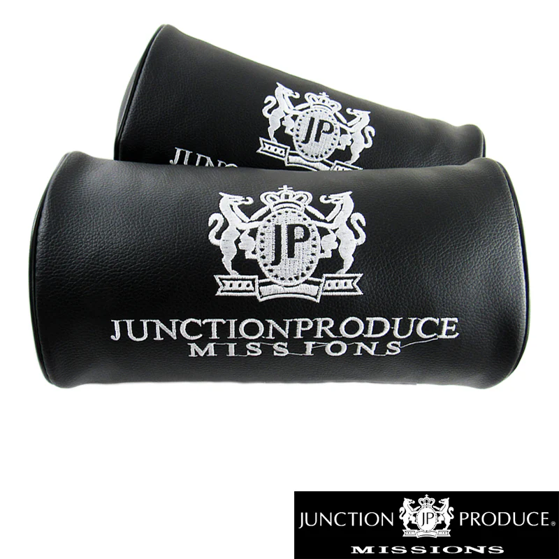 Junction Produce Set of Black Seat Pillows & Black Fusa Charm - Image 5