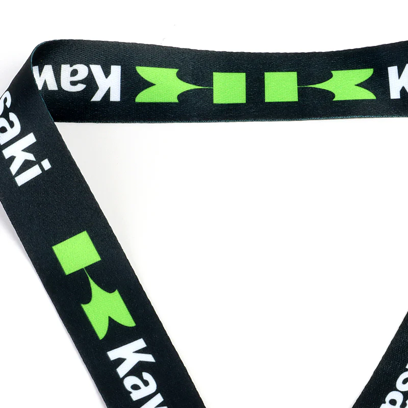 KAWASAKI Racing Biker Keychain Lanyard Motorcycle Black Key chain Strap Tag Cell Phone Strap Quick Release - Image 7
