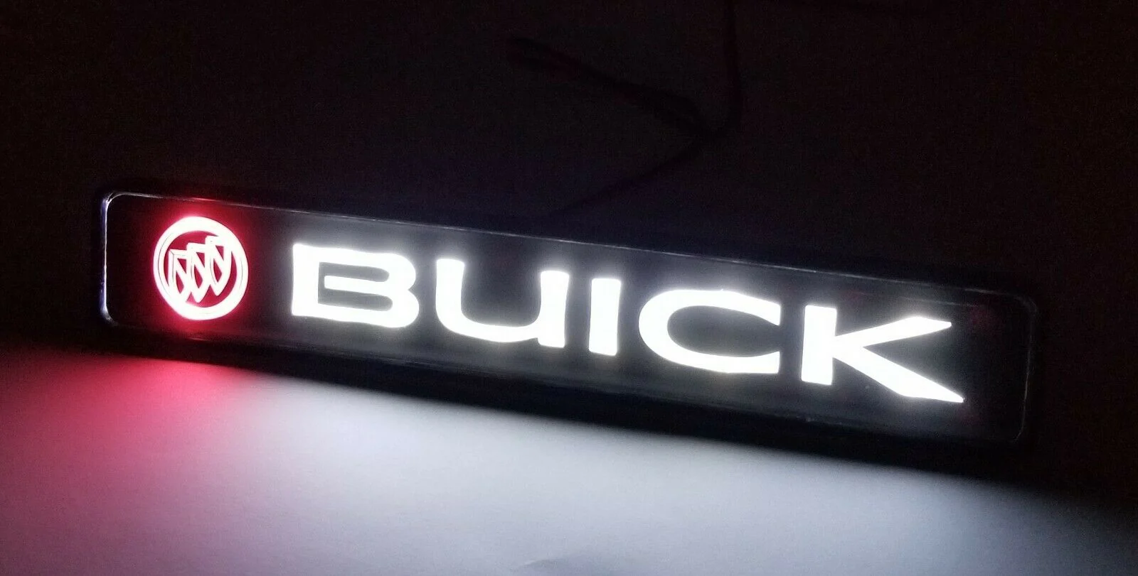 LED For Front Grille Badge Illuminated Car Decal Sticker For BUICK Logo Light
