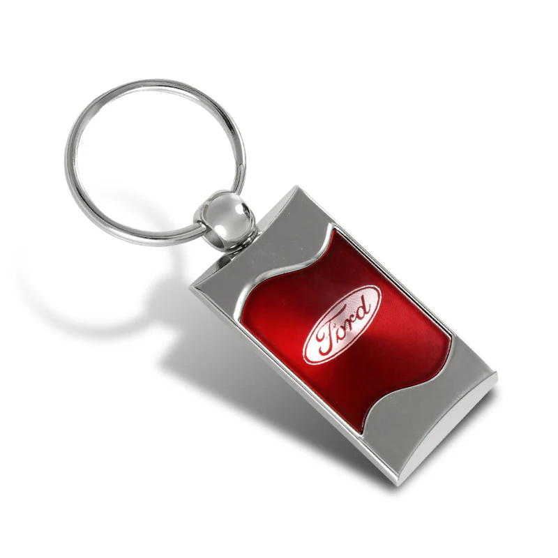 Mazda Black Rectangular Authentic Chrome Key Fob Key ring Keychain Lanyard - Image 10