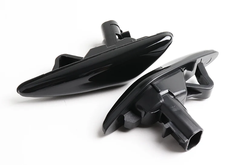 Mazda RX-8 / MX-5 Miata White LED Turn Signal Front Side Marker Lights -Smoked Lens - Image 3