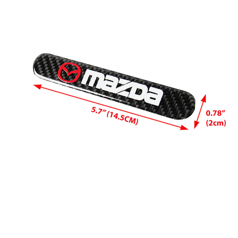 Mazda Set LOGO Emblems with Mazda Speed Silver Tire Wheel Valves Air Caps Keychain - US SELLER - Image 5