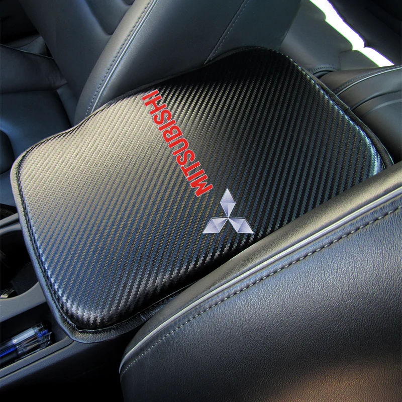 Mitsubishi Carbon Fiber Look Armrest Cushion - Image 5