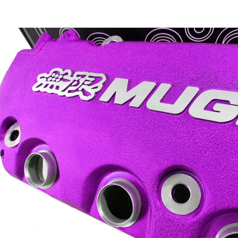 Mugen Purple Set Racing Rocker Engine Valve Cover with Oil Cap for Honda Civic D15 D16 D16Y8 D16Y7 VTEC SOHC - Image 8
