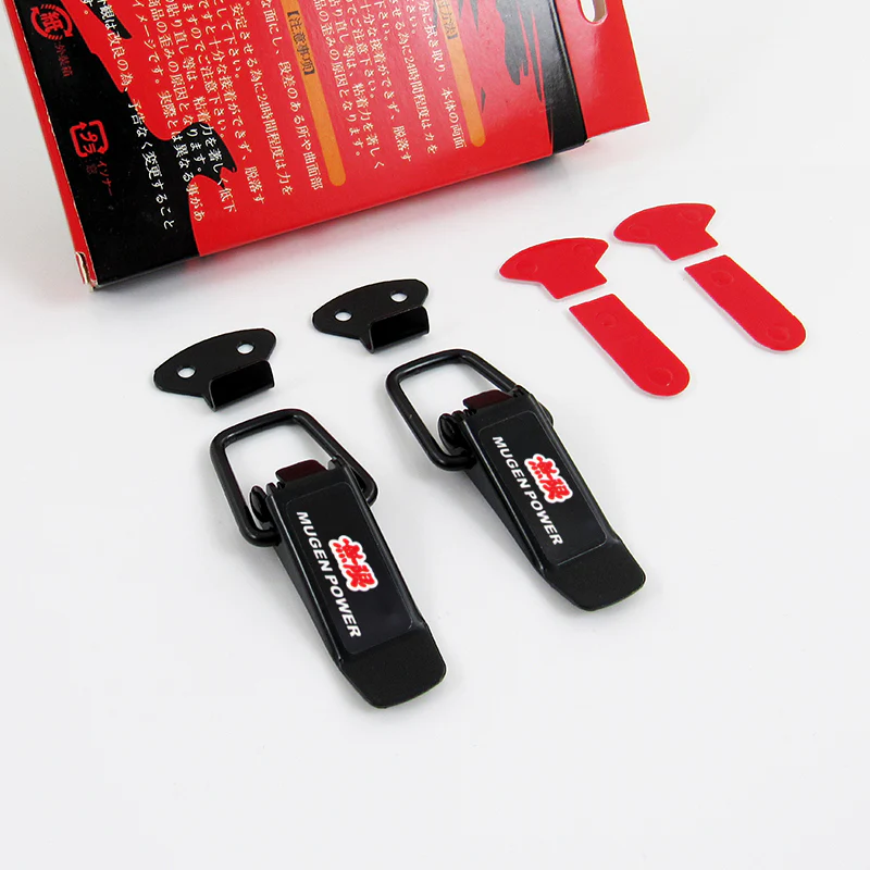 Mugen Set of Quick Release Fasteners for Car Bumpers & Trunk (10CM) - Image 2