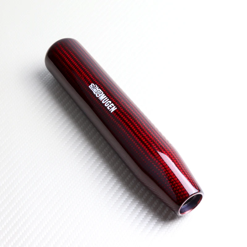 Mugen Red Carbon Fiber Manual Shift Knob (18CM)