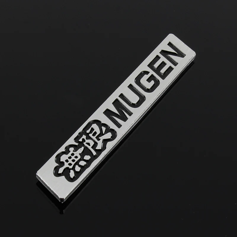 Mugen Set Black 3D Emblem (11CM) with Mugen Power LED Logo Illuminated Badge - Image 7