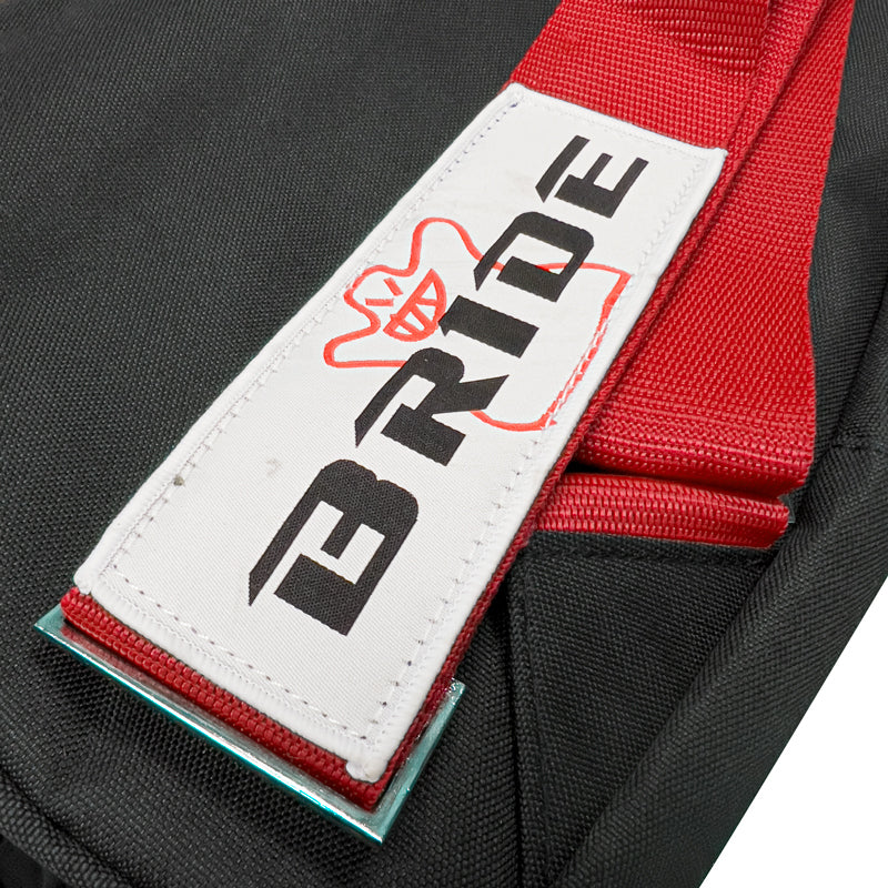 NEW BRIDE RACING BACKPACK RED STRAPS GRADATION CROSSBODY SHOULDER BAG W/ BLACK KEYTAG - Image 8