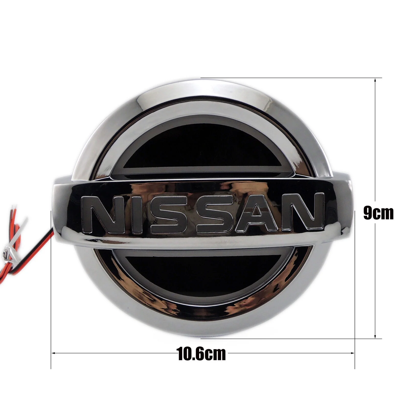 NISSAN Blue 5D LED Car Tail Logo Badge Emblem Auto Light Lamp For TIIDA X-TRAIL - Image 8