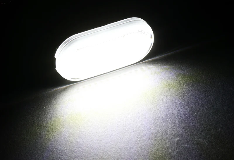 Nissan Pathfinder / Navara / Cube White LED Turn Signal Front Side Marker Lights -Clear Lens - Image 4