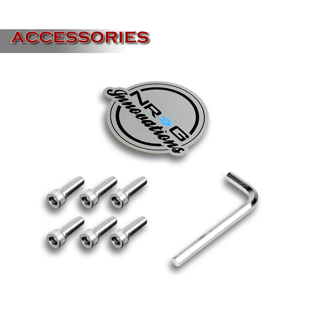NRG Purple Aluminum 1.25 Thin 6-Bolt Steering Wheel Universal Short Hub Adapter Quick Release Spacer -SRK-400PP - Image 4