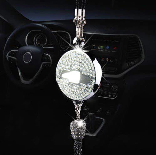 Pendant Diffuser For Honda Car Diamond Perfume Air Freshener Perfume - LEMON - Image 11