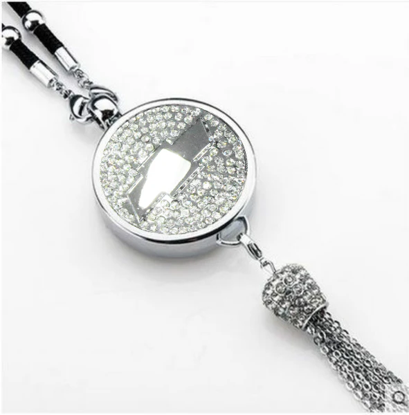 Pendant Diffuser For Honda Car Diamond Perfume Air Freshener Perfume - Rose - Image 6