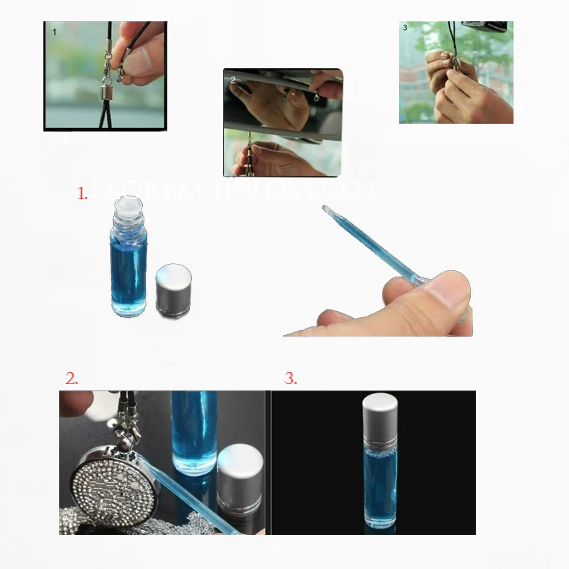 Pendant Diffuser For Mazda Car Diamond Perfume Air Freshener Perfume - COLOGNE - Image 3
