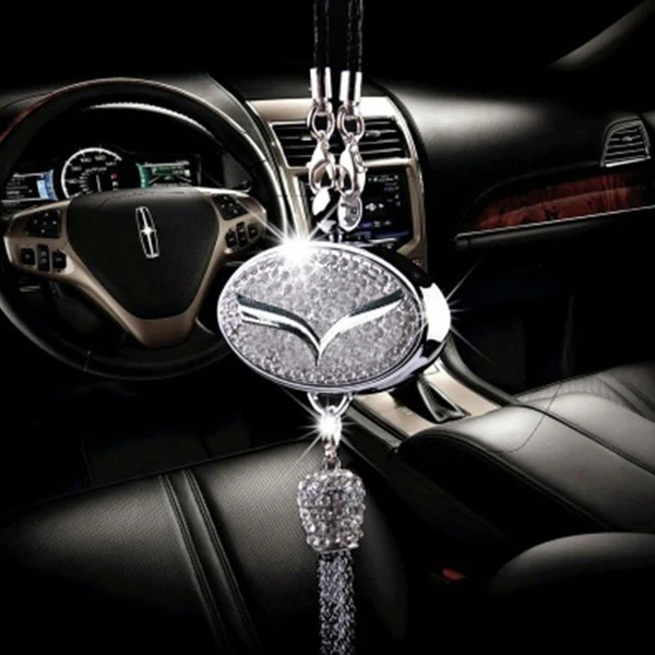 Pendant Diffuser For Mazda Car Diamond Perfume Air Freshener Perfume - Ocean - Image 4