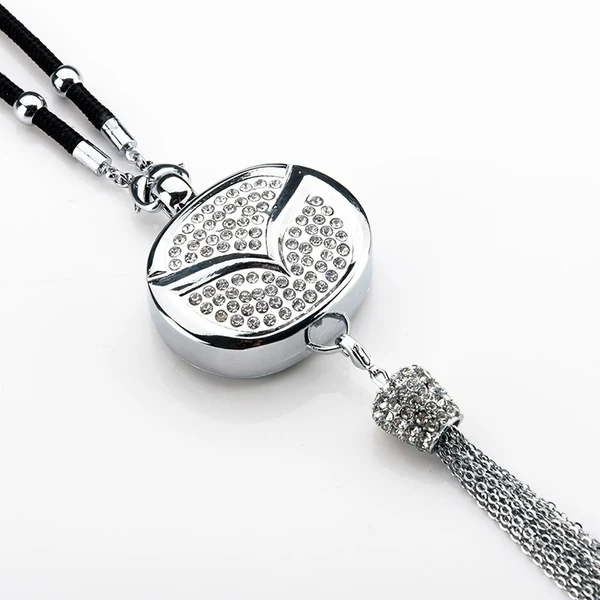 Pendant Diffuser For Mazda Car Diamond Perfume Air Freshener Perfume - Rose - Image 3