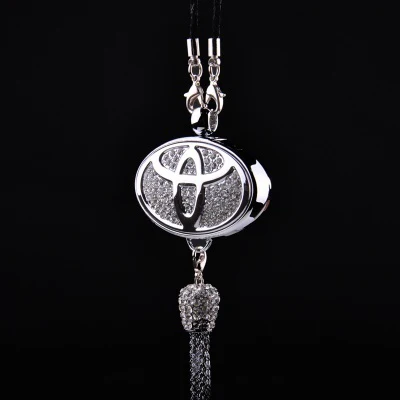 Pendant Diffuser For Toyota Car Diamond Perfume Air Freshener Perfume - Ocean - Image 3