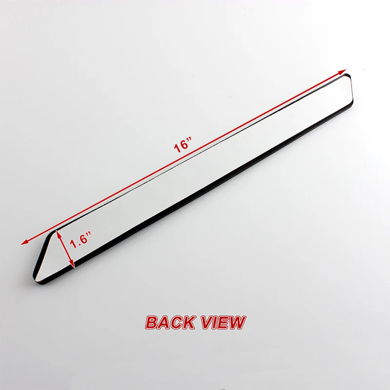 Rubber NISMO Front Rear Bumper Scratch Protector Strip Corner Guard 2 pcs - Image 9