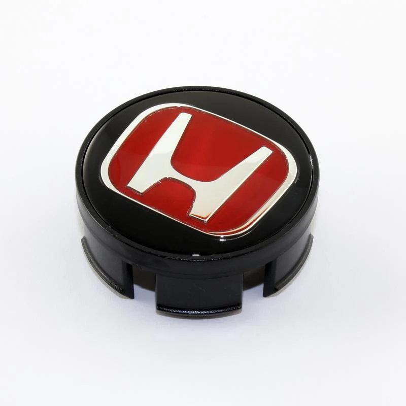 Set of 4 JDM H Red Wheel Center Caps Hubs Cover 58mm Cap For CIVIC FIT INSIGHT - Image 2