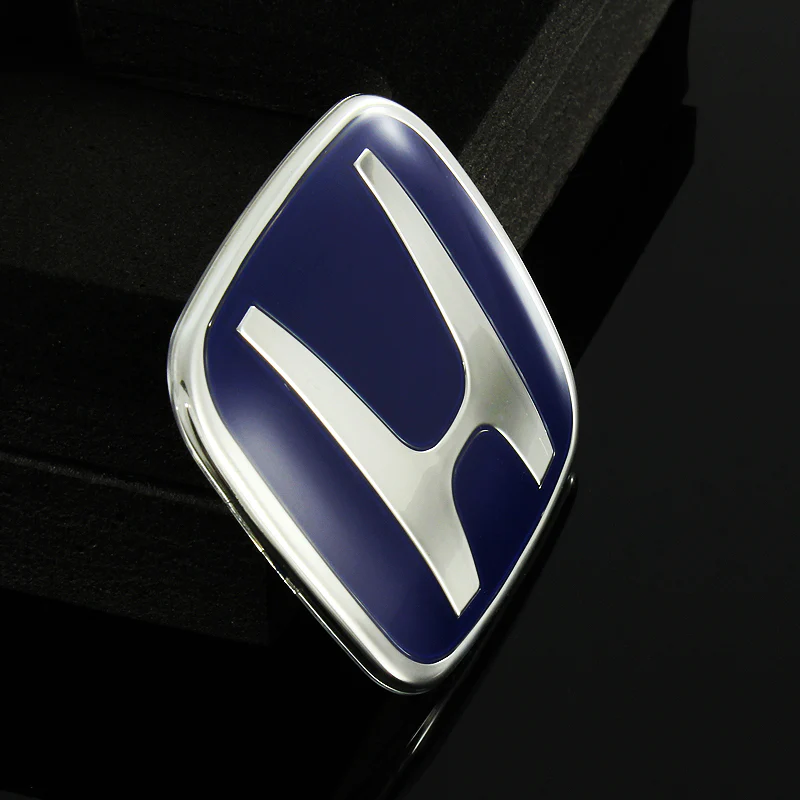 SET of Front + Rear+Steering Blue JDM Emblem for 2008-2015 HONDA ACCORD SEDAN 4Door - Image 7
