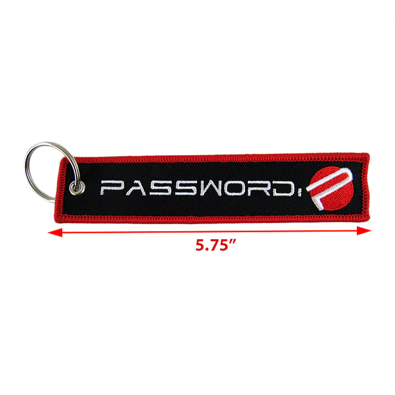 Silver Combo Password JDM Hood Vent Spacer Risers with Keychain For 90-01 Integra 88-15 Civic - Image 5
