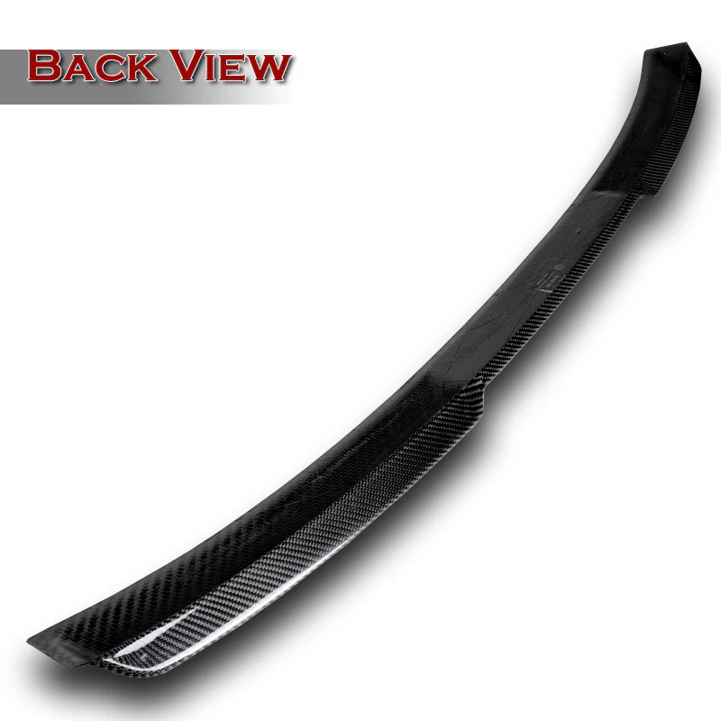STP-Style Rear Window Roof Visor Wing Spoiler For 2018-2022 Honda Accord 4-DR / Sedan -Real Carbon Fiber - Image 4
