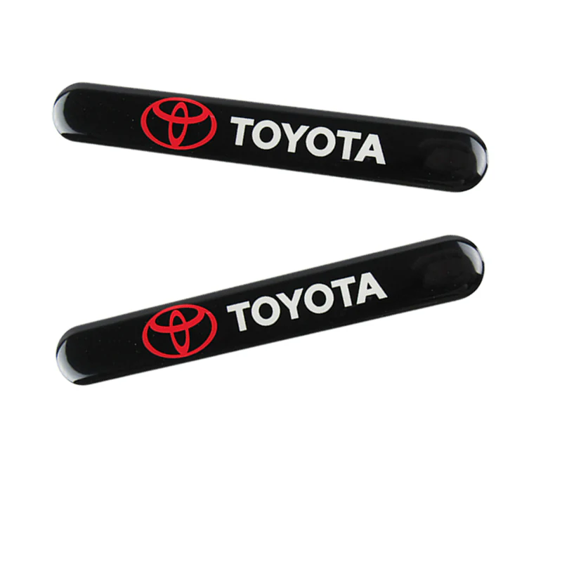 Toyota LOGO Set Emblems with Tire Wheel Valves Air Caps Keychain - US SELLER - Image 9