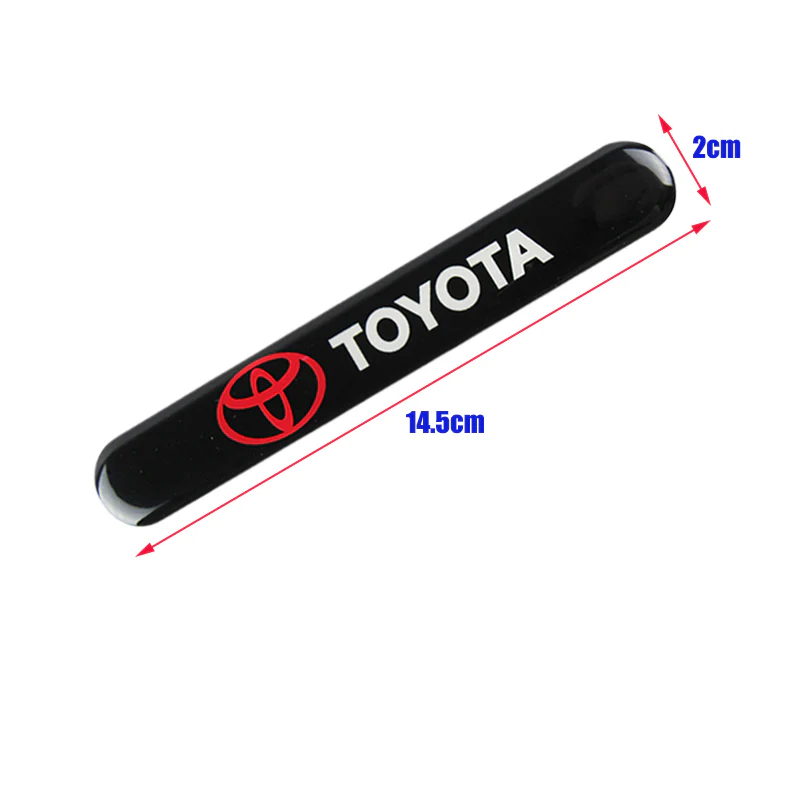 Toyota Set LOGO Emblems with Keychain Tire Wheel Valves Air Caps - US SELLER - Image 5