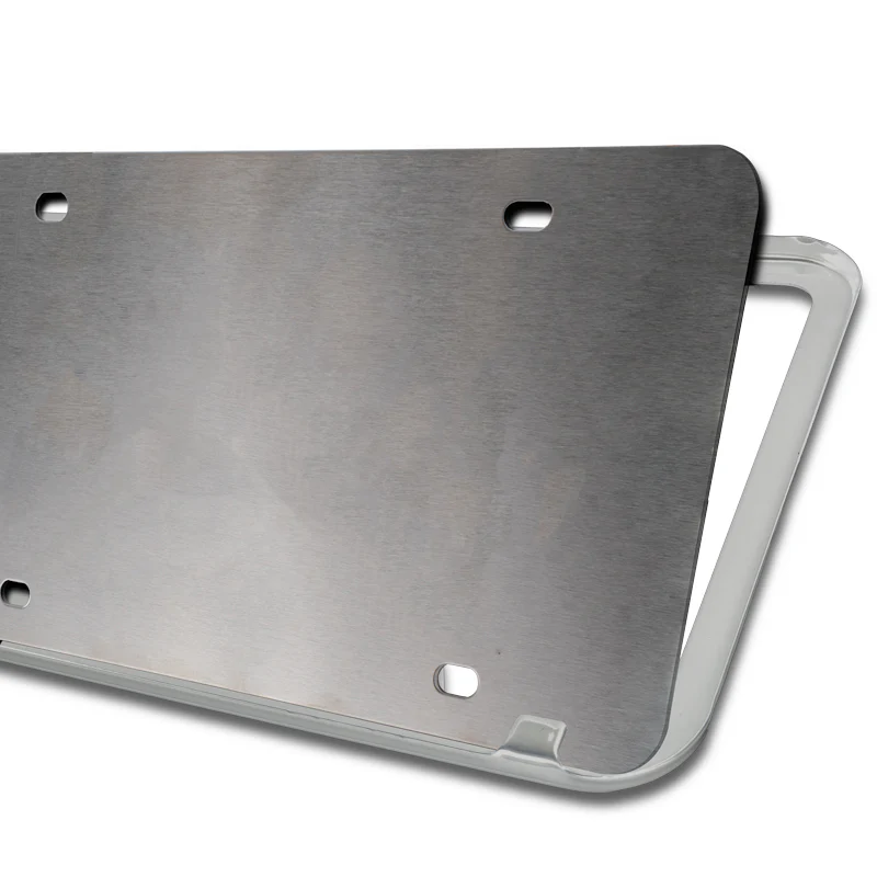 Toyota Tundra Chrome Stainless Steel Laser Etched License Plate Frame Genuine OEM GF.TUN.EC - Image 8