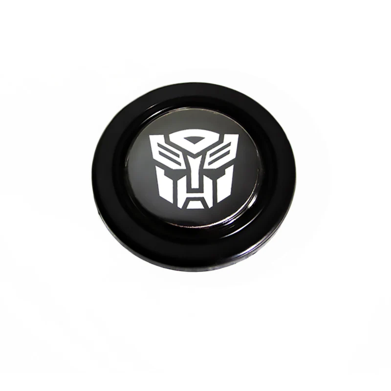 TRANSFORMER AUTOBOT Badge Logo Horn Button Fits MOMO RAID NRG Sports Steering Wheel Brand New