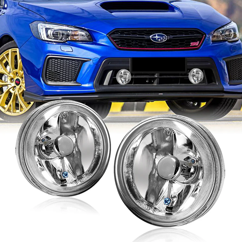Universal 4" Round Fog and Driving Lights Kit -Chrome Housing, Clear Lens, Includes Switch