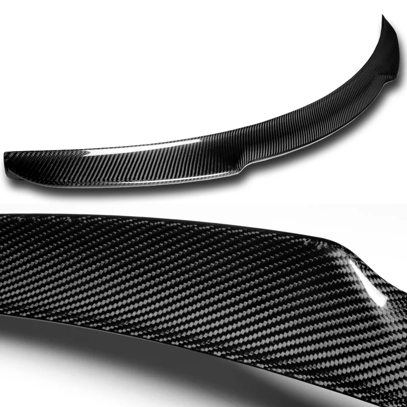 V-Style Rear Trunk Lip Duckbill Spoiler Wing For 2009-2016 BMW Z4 E89 -Real Carbon Fiber - Image 2