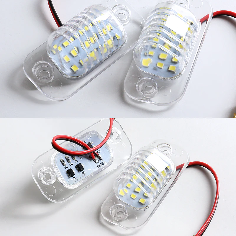 Volkswagen Golf MK3 / Polo 3 / Classic / Variant SEAT White SMD LED License Plate Lights (2pcs) - Image 4