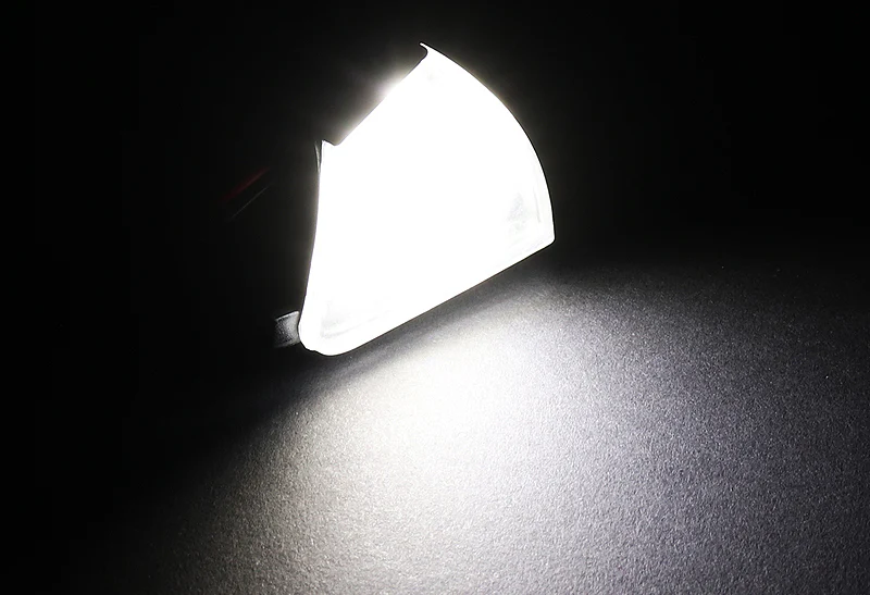 Volkswagen Rabbit / Eos / Passat White LED Side Mirror Puddle Lights - Image 4