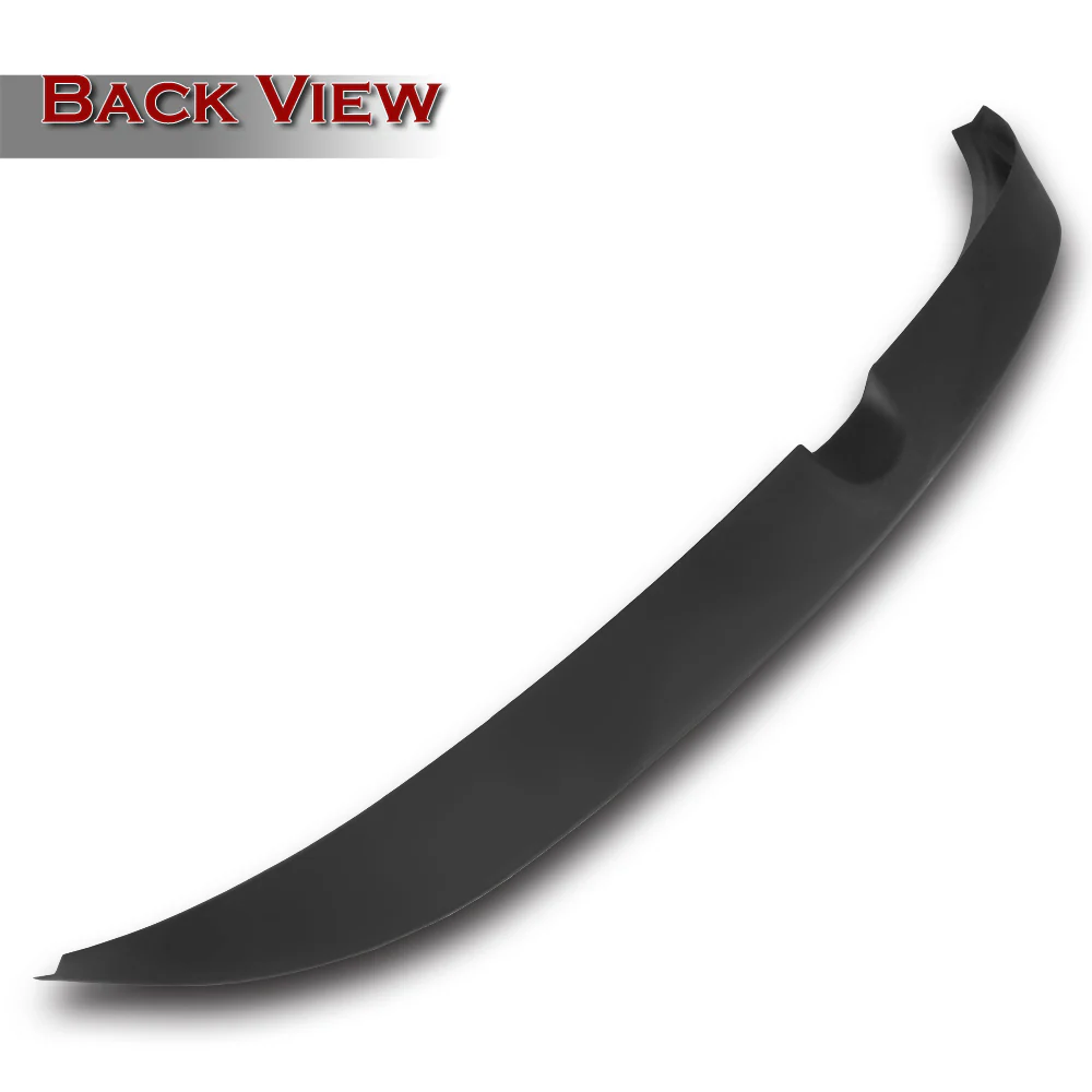 W-Power ABS OE-Style Rear Trunk Lip Duckbill Spoiler Wing For 2013 - 2017 Honda Accord 4-DR/Sedan -Unpainted Matte Black - Image 4