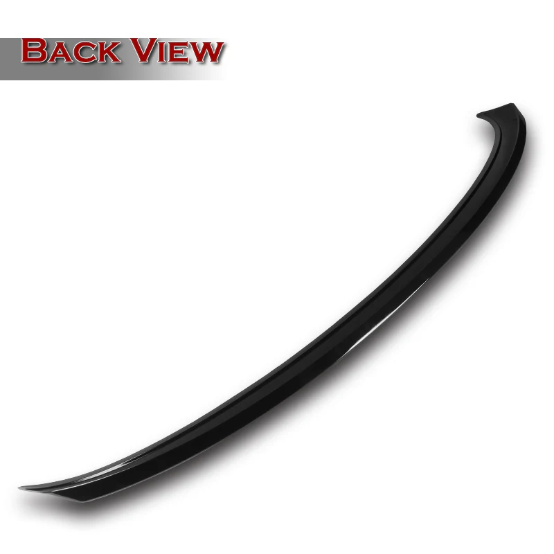 W-Power ABS OE-Style Rear Trunk Lip Duckbill Spoiler Wing For 2018-2024 Toyota Camry Sedan -Pearl Black - Image 2