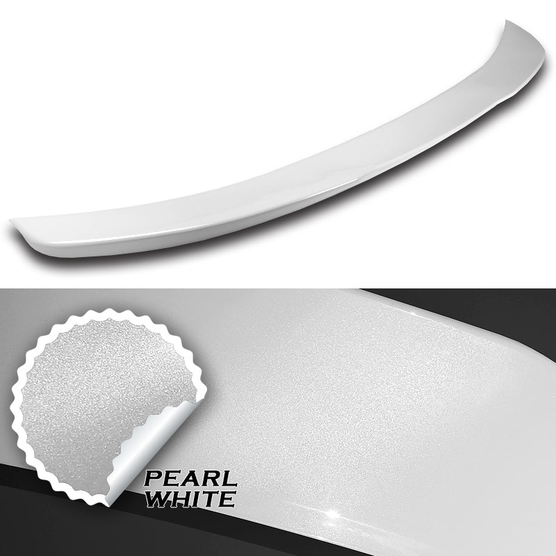 W-Power ABS PSM-Style Rear Trunk Lip Duckbill Spoiler Wing For 2007-2013 BMW 3-Series Coupe E92 -Pearl White - Image 3